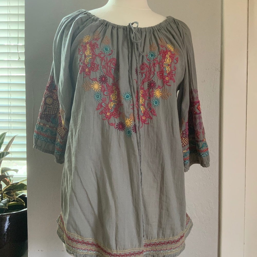 Biya Peasant Top, Large